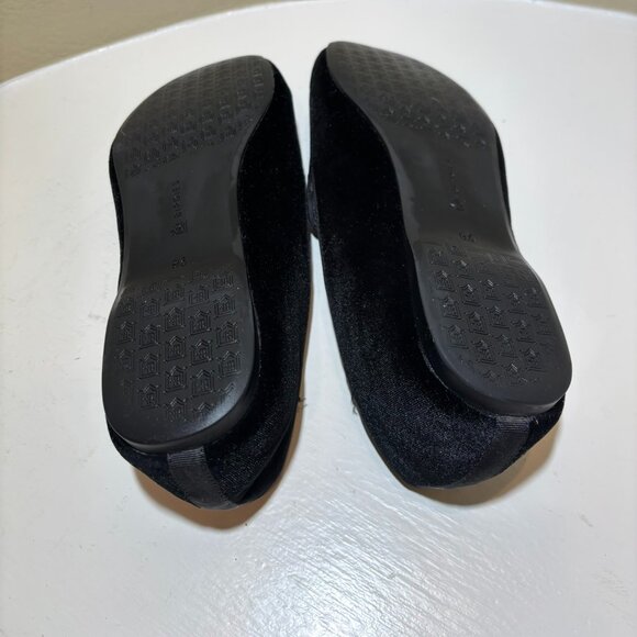 🐥Birdies Starling Black Suede Velvet Slipper Size 9.5 - Picture 9 of 11